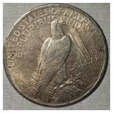 1923 Peace Dollar $1  w/Toning