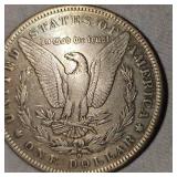 1884 O Morgan Dollar $1 Very Clean w/Toning