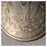 1884 O Morgan Dollar $1 Very Clean w/Toning