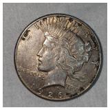 1926 Peace Dollar $1  w/ Gold Toning