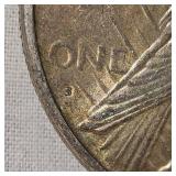 1926 Peace Dollar $1  w/ Gold Toning