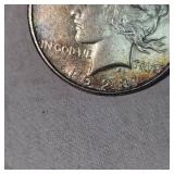 1923 Peace Dollar $1 VF w/Toning