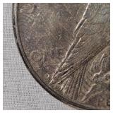 1923 Peace Dollar $1 VF w/Toning