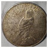 1923 D Peace Dollar $1