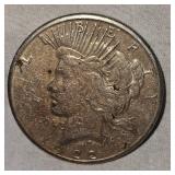 1923 S Peace Dollar $1 w/Toning
