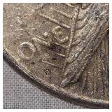 1923 S Peace Dollar $1 w/Toning