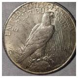1923 Peace Dollar $1 Fine Plus w/Toning