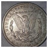 1921 D Morgan Dollar $1 VF Plus w/Toning