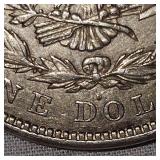 1921 D Morgan Dollar $1 VF Plus w/Toning