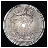 2002 Silver Eagle BU in Mint Box