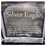2002 Silver Eagle BU in Mint Box