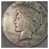 1922 Peace Dollar $1