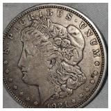 1921 D Morgan Dollar $1 VG Plus