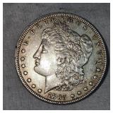 1885 Morgan Dollar $1 VF Plus w/Toning