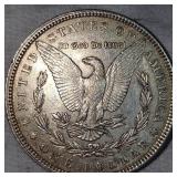 1885 Morgan Dollar $1 VF Plus w/Toning