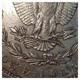1885 Morgan Dollar $1 VF Plus w/Toning