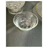 Eclectic Collection of Glassware and Decorative Table Items