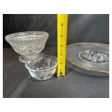 Eclectic Collection of Glassware and Decorative Table Items