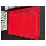 Holiday Kitchen Collection with Placemats, Napkin Rings, Table Linens, Placemats and Mr. Food Cookbook