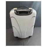 Hard Shell Rolling Carry-On Suitcase with Spinner Wheels