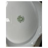 Hand Painted Nippon Porcelain Bowl with Palm Tree Scene