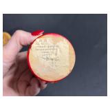 Collection of Vintage Souvenir Plates, Wicker Basket, Russian Nesting Doll, and Decorative Items