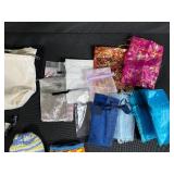 Assorted Lot of Small Pouches and Drawstring Bags
