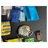 Assorted Lot of Small Pouches and Drawstring Bags