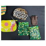 Assorted Lot of Small Pouches and Drawstring Bags