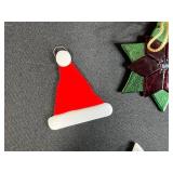 Vintage Evergleam 2 Ft Aluminum Christmas Tree with Box and Handmade Ornaments