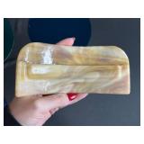 Assorted Fused Art Glass Pieces Including Vase, Rounds, and Sculpted Forms