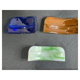 Assorted Art Glass Dishes and Decorative Pieces Collection