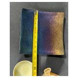 Assorted Art Glass Dishes and Decorative Pieces Collection