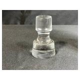 Crystal Decanter with Vodka Tag and 2 Perfume Bottles