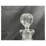 Crystal Decanter with Vodka Tag and 2 Perfume Bottles