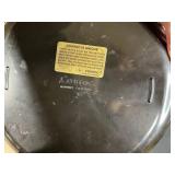 Set of Vintage State and Souvenir Metal Trays