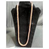 Collection of Glass and Beaded Jewelry with Mexico-Marked Alpaca Sun Pendant