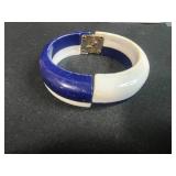 Set of 4 Sweetheart Sterling Silver Necklaces and 4 Colorful Hinged Bracelets