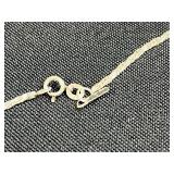 925 Silver Necklace with Abstract Pendant and 4 Pearl Accent Bracelets