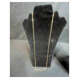 Sterling Silver Gold-Tone Chain Necklace and Multicolor Statement Necklace Set