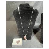 Set of 3 Necklace and Earring Jewelry Sets with Mixed Stones and Sterling Silver