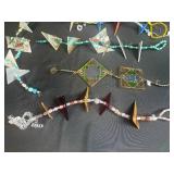 Collection of Handmade Beaded and Geometric Art Bracelets
