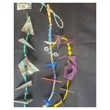 Collection of Handmade Beaded and Geometric Art Bracelets