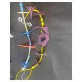 Collection of Handmade Beaded and Geometric Art Bracelets