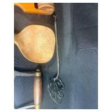 Antique Kitchen Utensil Collection with Choppers and Wooden Tools