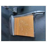 X-Acto Paper Cutter, Clip-On LED Lamp, and Desk Magnifier Lot