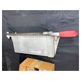 Soldering Iron Tool Lot with Accessories and Metal Sheet Bending Brake