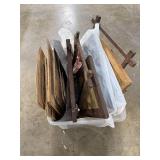 Collection of Vintage Wood Picture Frames Assorted Styles