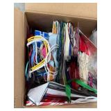 Collection of Assorted Gift Bags and Giftwrap Supplies