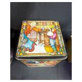 Collection of Vintage Decorative Tins and Trinket Boxes with Mug